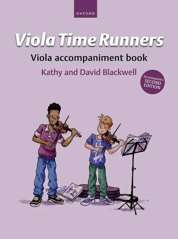 Viola Time Runners Viola accompaniment book