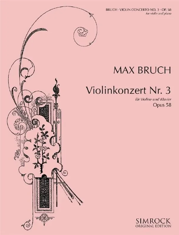Violin Concerto 3 in D Minor op. 58 Orchester mit Solo