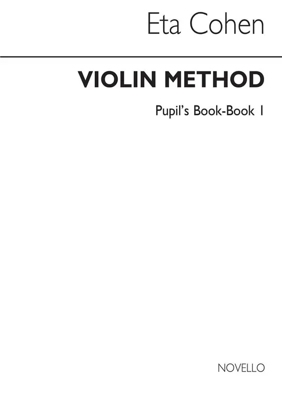 Violin Method Book 1 (German) Pupil‘s Book