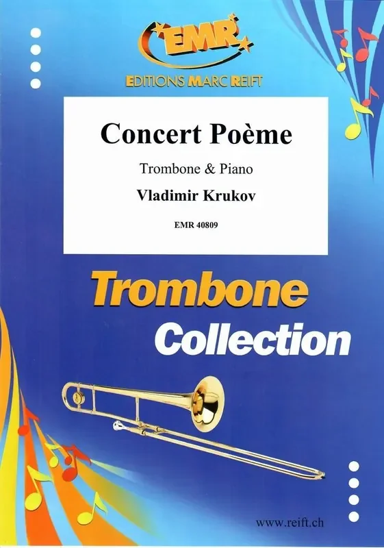Vladimir Krukov Concert Poème Posaune mit Begleitung