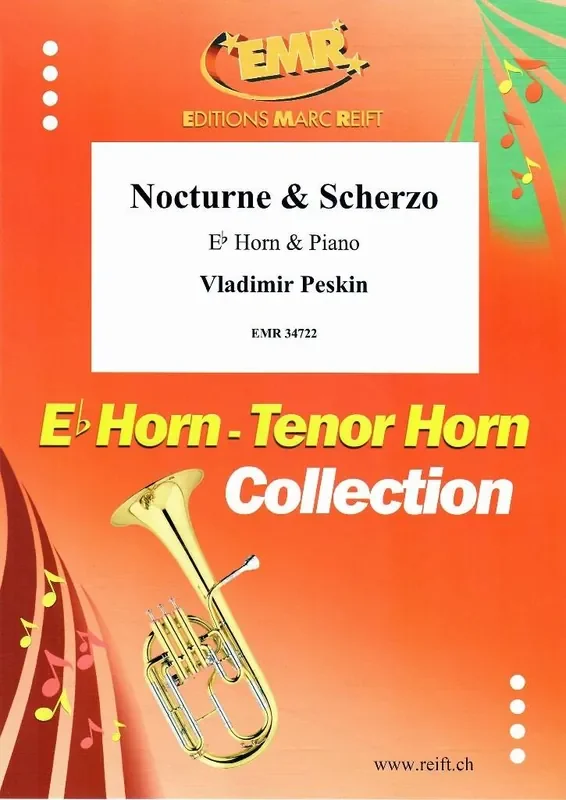 Vladimir Peskin Nocturne & Scherzo Horn in Es mit Begleitung