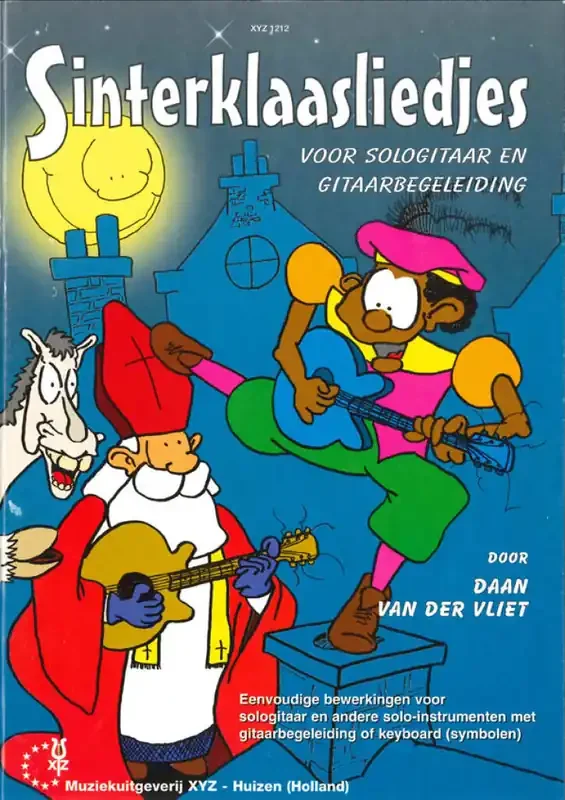 Vliet Sinterklaasliedjes Sologitaar Gesang mit Gitarre