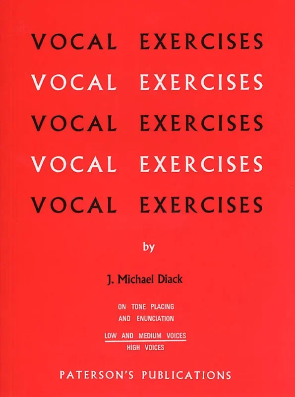 Vocal Exercises On Tone Placing And Enunciation