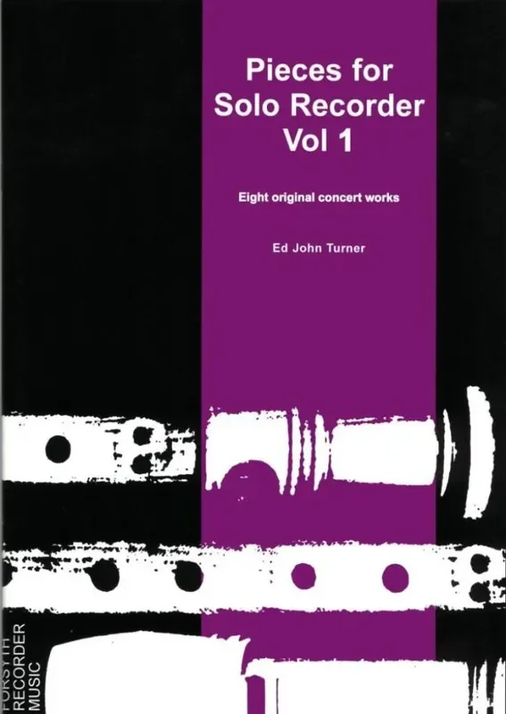 Vol.1 Pieces for Solo Recorder (Arr. John Turner) Blockflöte