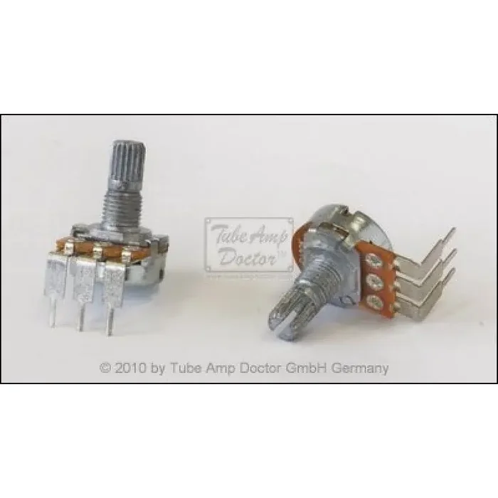 Vox® Potentiometer, A500K LOG, PC Mount, Split Sha