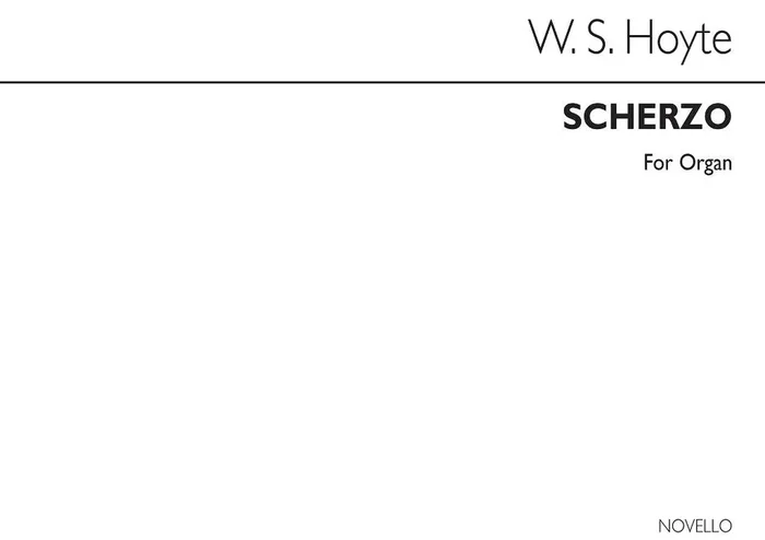 W.S. Hoyte Scherzo Organ Orgel