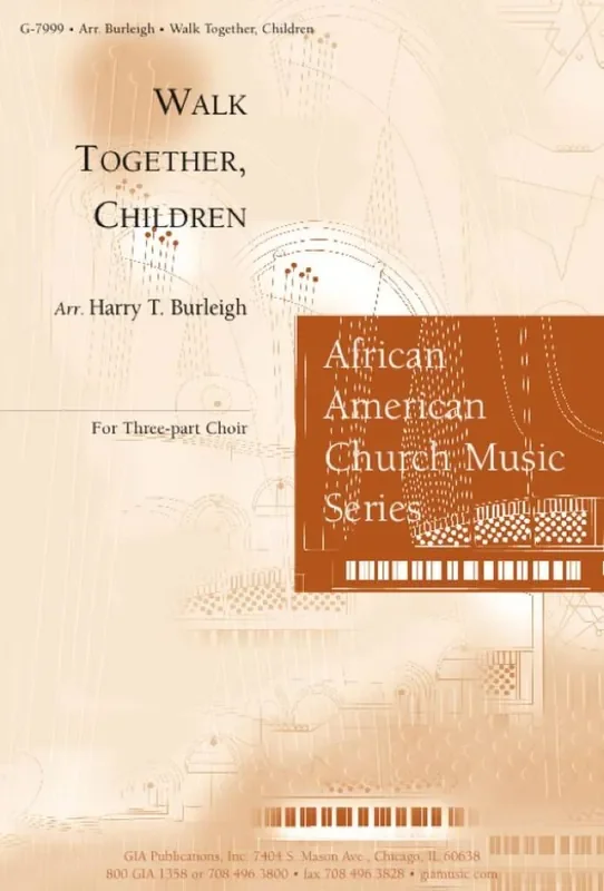 Walk Together, Children (Arr. Harry T. Burleigh) Gemischter Chor mit Begleitung