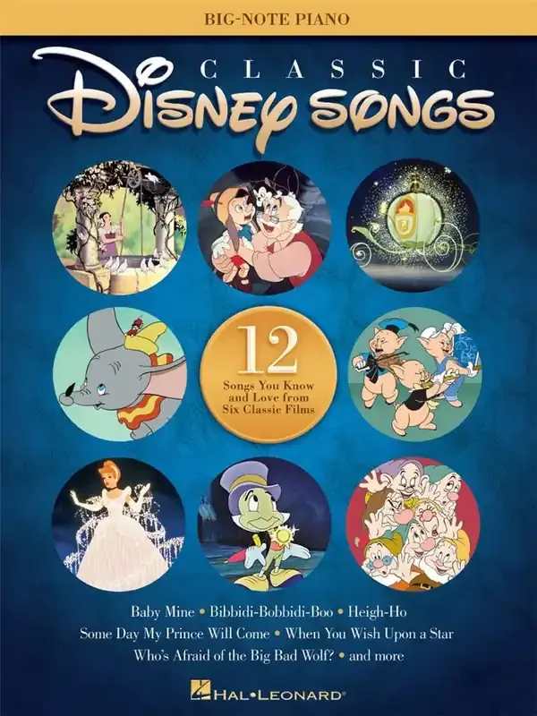 Walt Disney Classic Disney Songs Melodie, Text, Akkorde