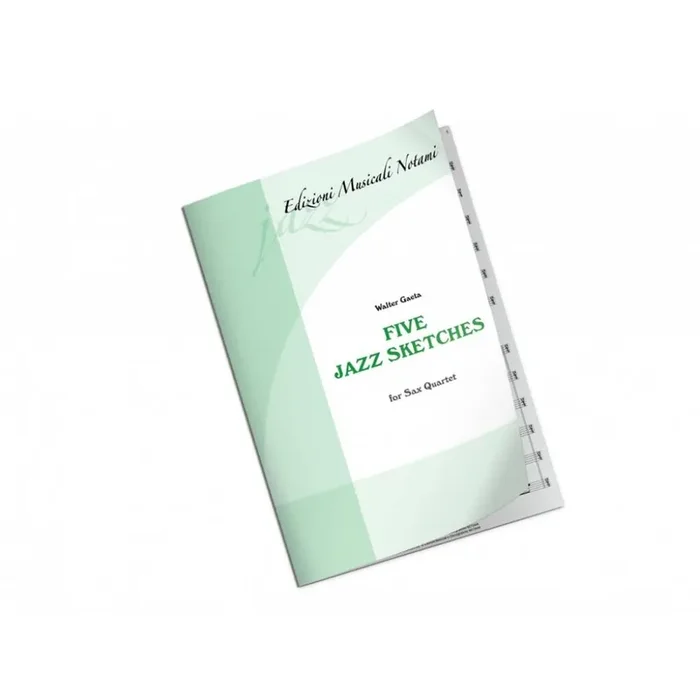 Walter Gaeta Five Jazz Sketches Saxophon Ensemble