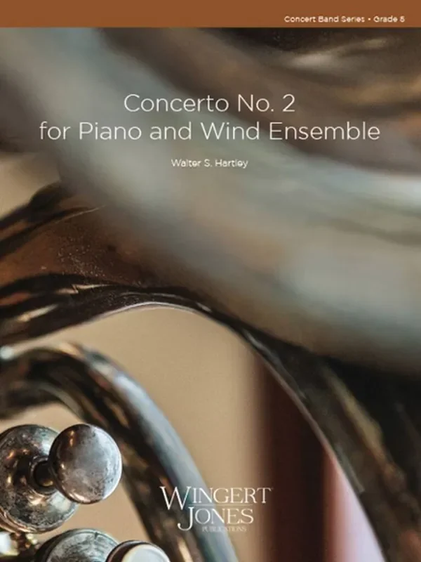 Walter S. Hartley Concerto 2 For Piano and Wind Ensemble Blasorchester