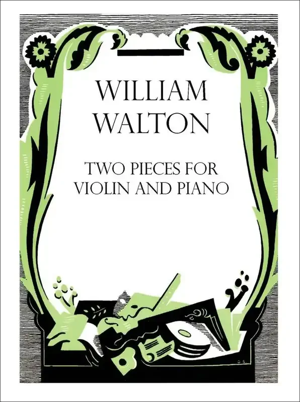 Walton Two Pieces For Violin And Piano Violine mit Begleitung