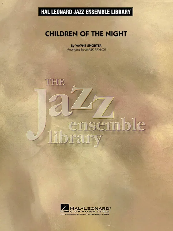 Wayne Shorter Children Of The Night (Arr. Mark Taylor) Jazz Ensemble