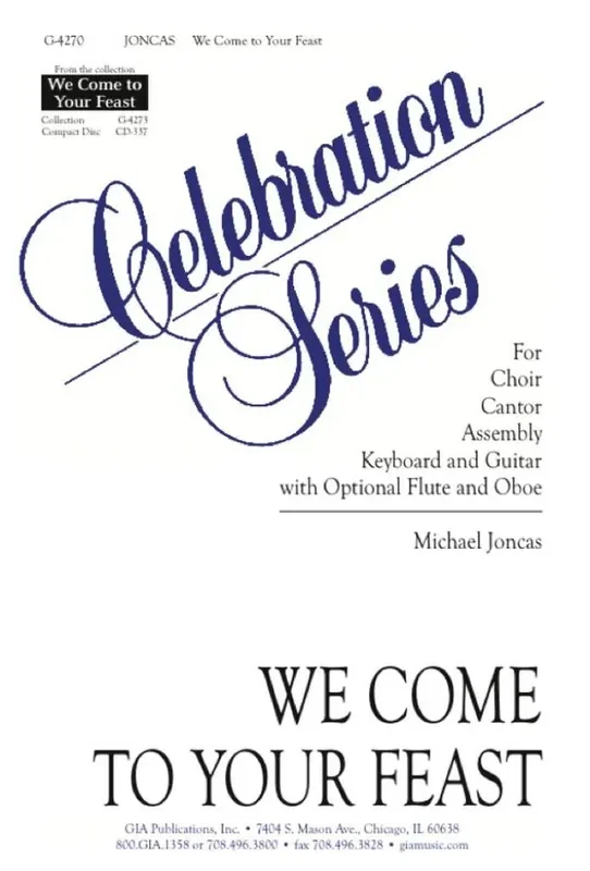 We Come to Your Feast Gemischter Chor mit Begleitung