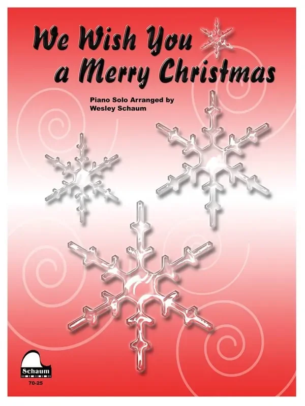 We Wish You A Merry Christmas Klavier Solo