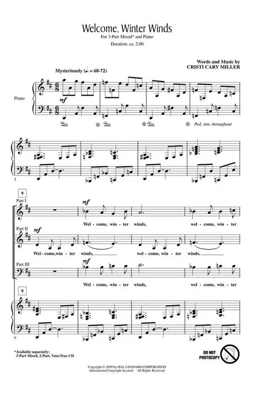 Welcome, Winter Winds