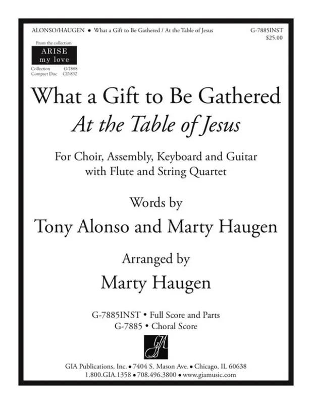What a Gift to Be Gathered (Arr. Marty Haugen) Gemischter Chor mit Begleitung
