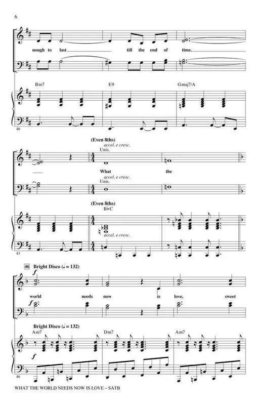 What the World Needs Now Is Love