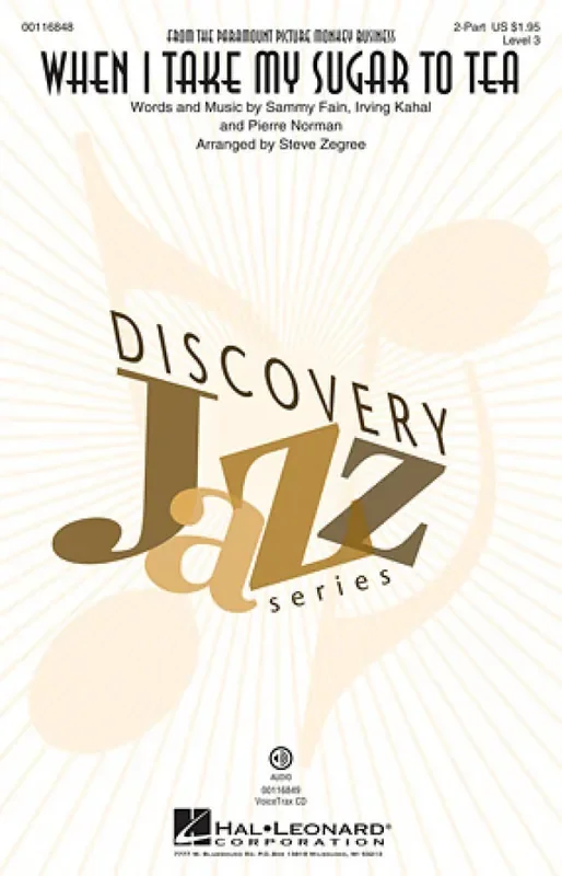 When I Take My Sugar to Tea (Arr. Steve Zegree) Frauenchor mit Begleitung