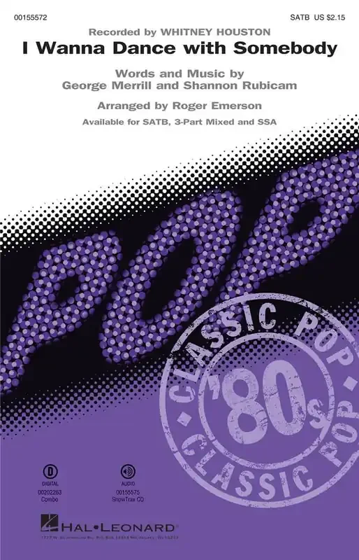 Whitney Houston I Wanna Dance with Somebody (Arr. Roger Emerson) Gemischter Chor mit Begleitung