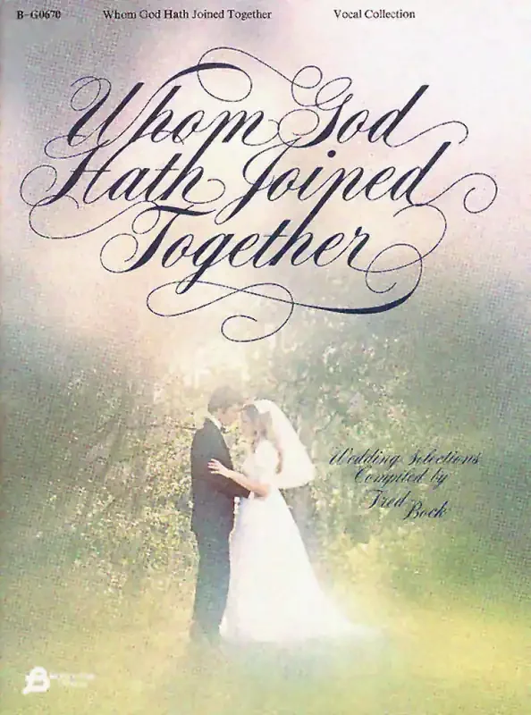 Whom God Hath Joined Together Gesang Solo