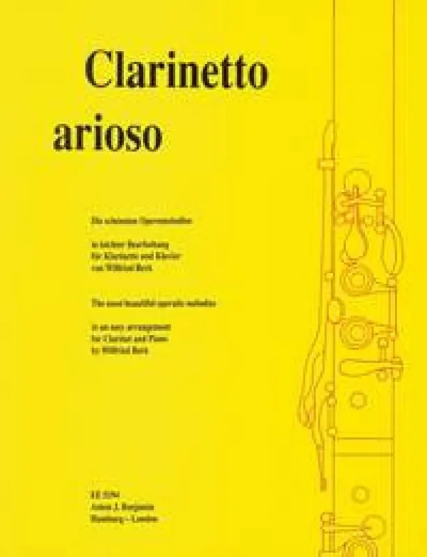 Wilfried Berk Clarinetto Arioso Klarinette mit Begleitung