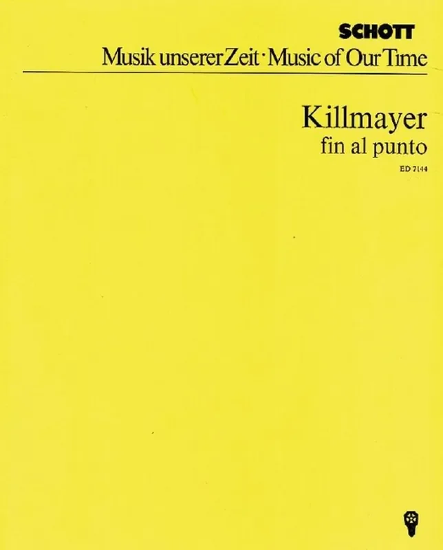 Wilhelm Killmayer fin al punto Streichorchester