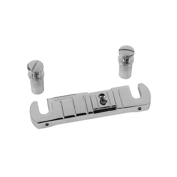 Wilkinson brug-staartstuk, G-model, nikkel, with studs, adjustable GB saddle