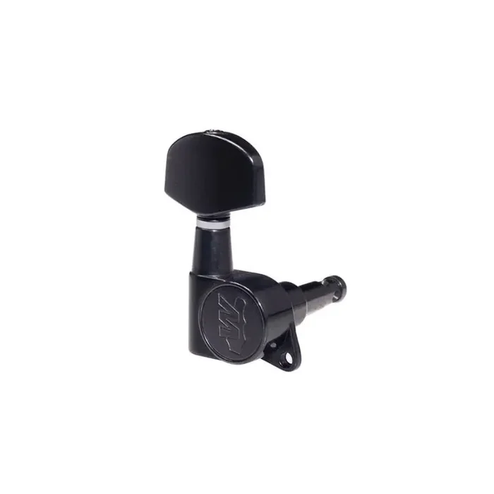 Wilkinson stemmechanieken voor gitaar, die cast, 3x links+3x rechts, zwart, low gearing 19 1