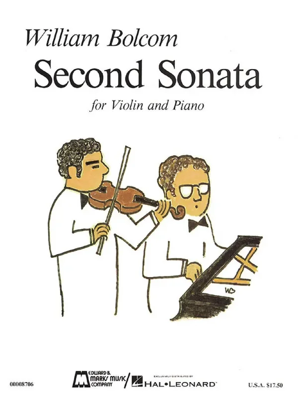 William Bolcom Second Sonata Violine mit Begleitung