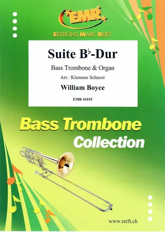William Boyce Suite Bb-Dur (Arr. Klemens Schnorr) Posaune mit Begleitung