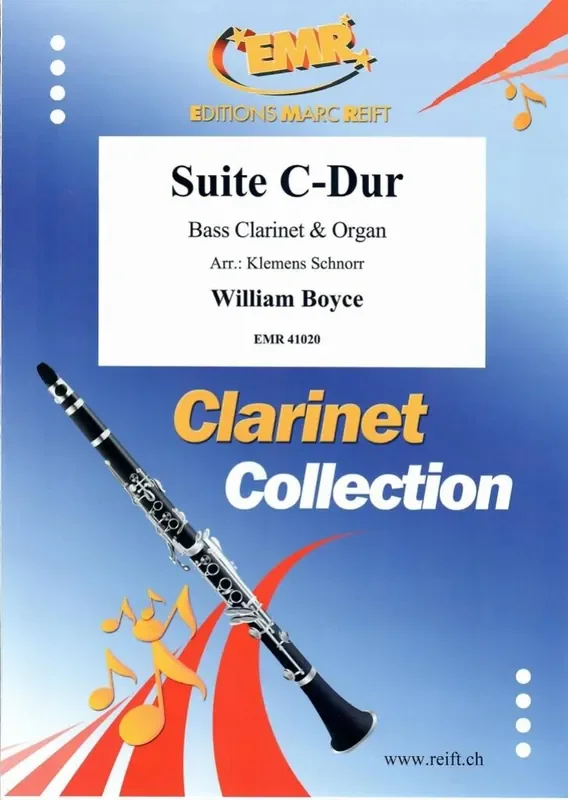 William Boyce Suite C-Dur (Arr. Klemens Schnorr) Bassklarinette
