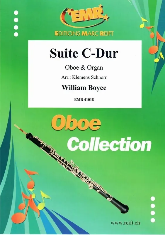 William Boyce Suite C-Dur (Arr. Klemens Schnorr) Oboe mit Begleitung