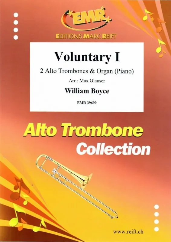 William Boyce Voluntary I (Arr. Max Glauser) Posaune Duett