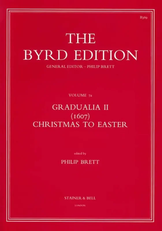William Byrd Gradualia II 1607 Gemischter Chor mit Begleitung