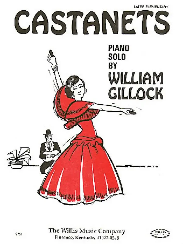 William Gillock Castanets Klavier Solo