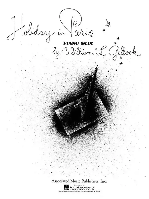 William Gillock Holiday in Paris Klavier Solo