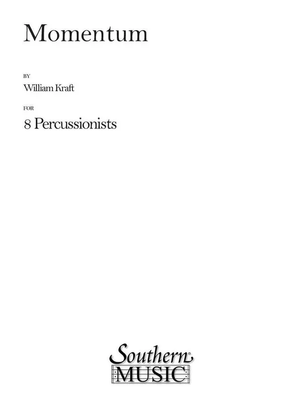 William Kraft Momentum Percussion Ensemble