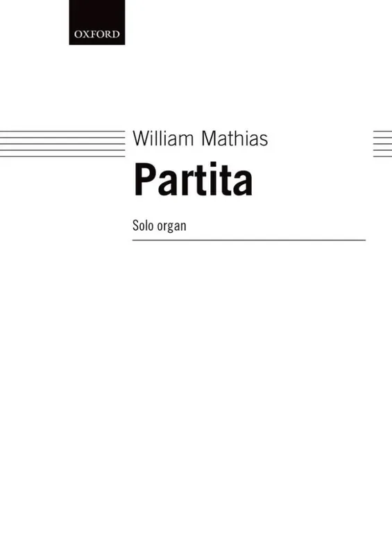 William Mathias Partita Orgel