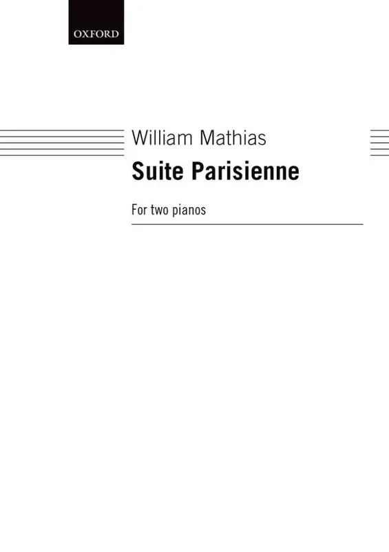 William Mathias Suite Parisienne Klavier Solo