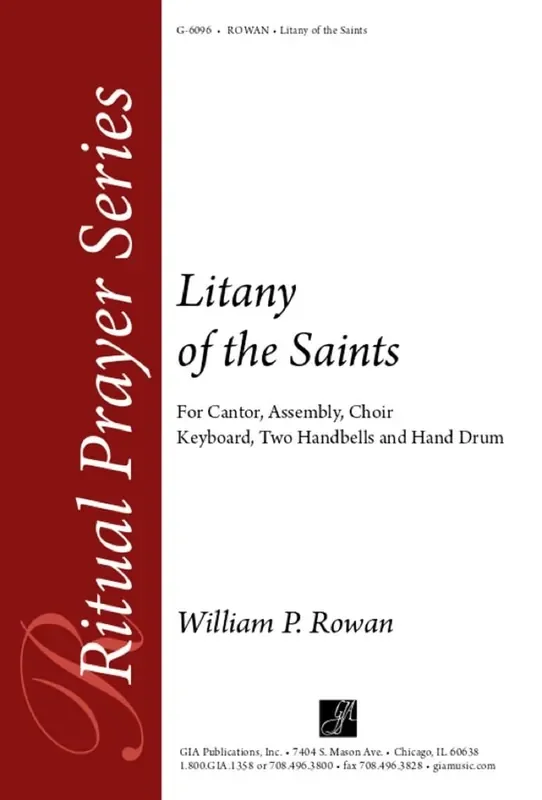 William Rowan Litany of the Saints Gemischter Chor mit Ensemble
