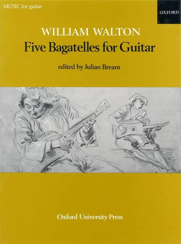 William Walton 5 Bagatelles For Guitar Gitarre Solo