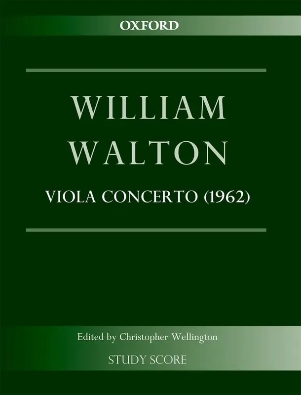 William Walton Concerto For Viola And Orchestra Orchester mit Solo