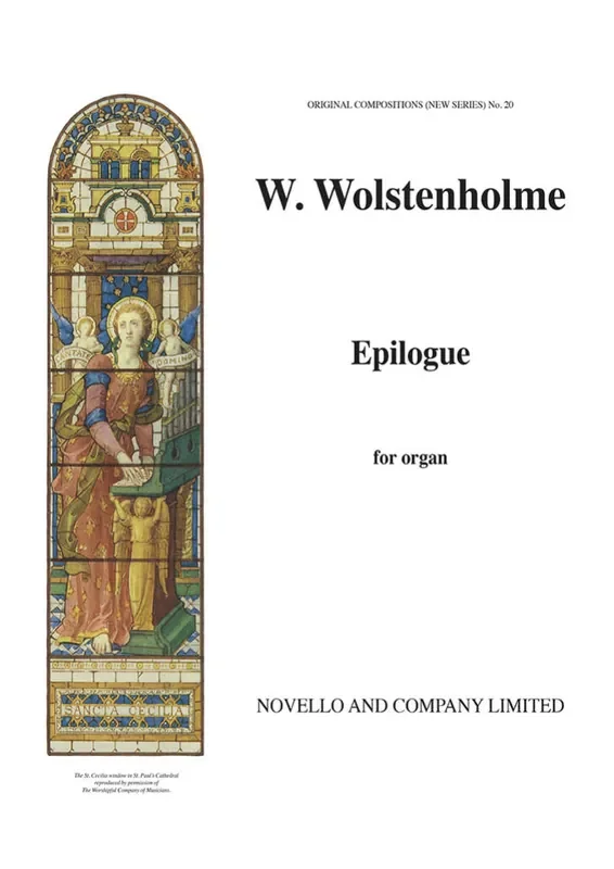 William Wolstenholme Epilogue Organ Orgel