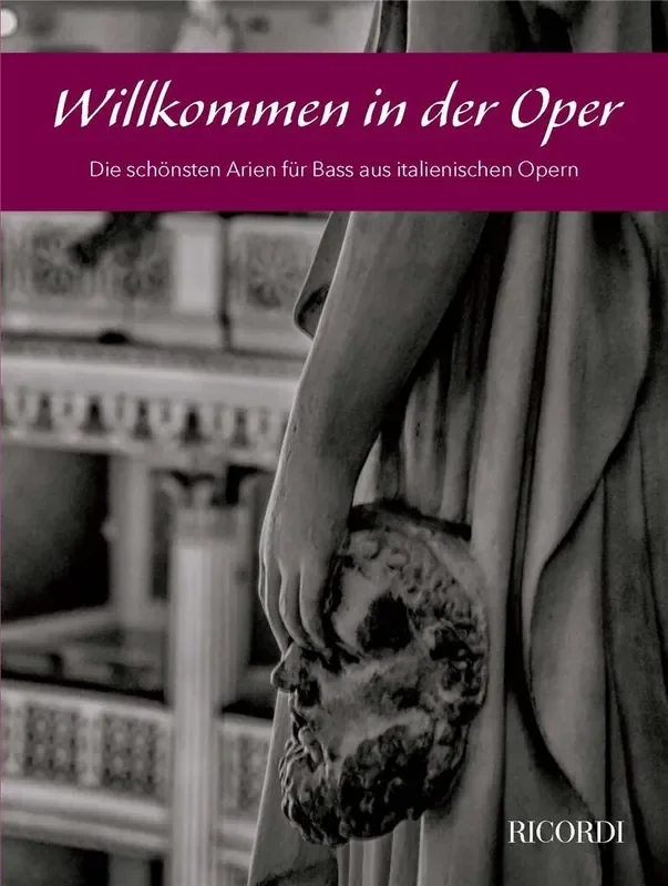 Willkommen in der Oper (Bass) Gesang mit Klavier