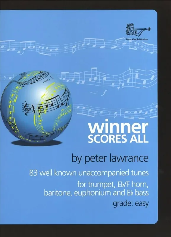 Winner Scores All for Treble Brass – Trumpet (Arr. Peter Lawrance) Trompete Solo