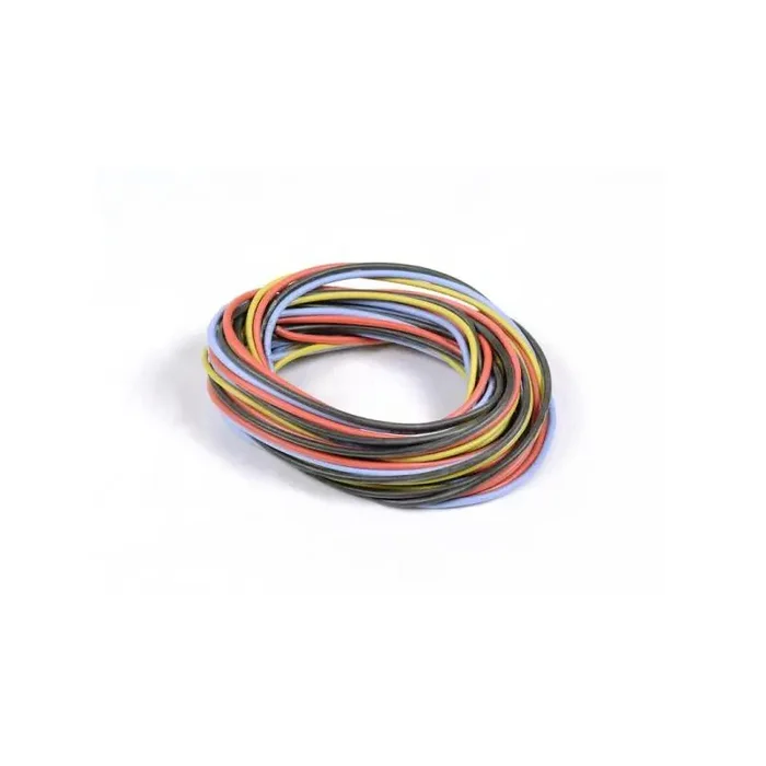 Wire Silicon 0,5 mm2 – 4 x 2 m, mixed