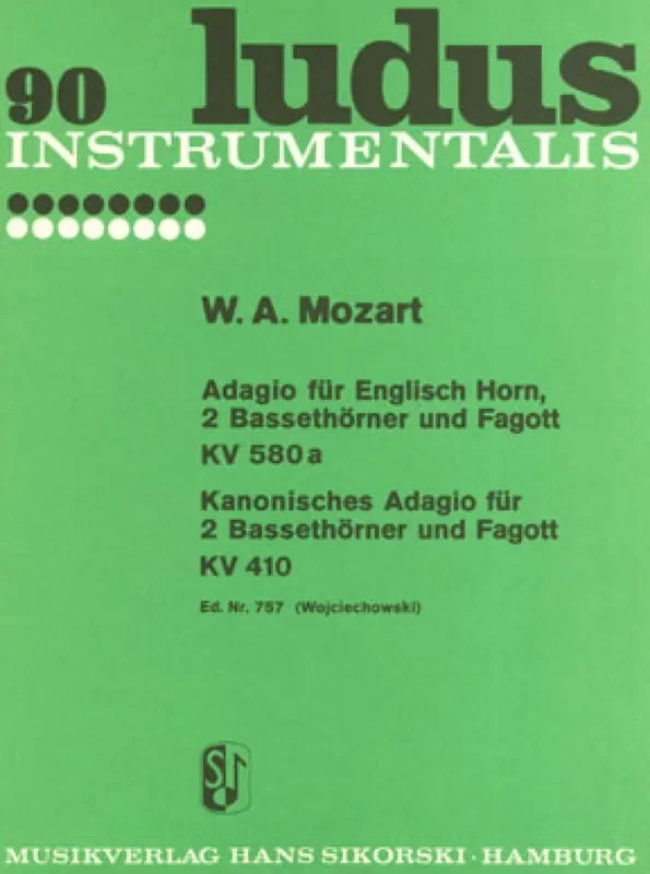 Wolfgang Amadeus Mozart 2 Adagios Kammerensemble