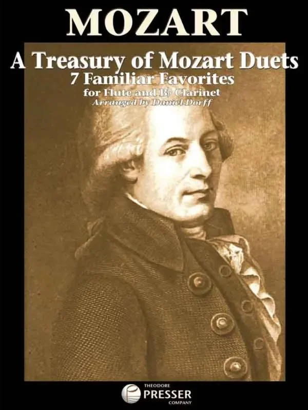 Wolfgang Amadeus Mozart A Treasury Of Mozart Duets (Arr. Daniel Dorff) Gemischtes Holzbläser Duett
