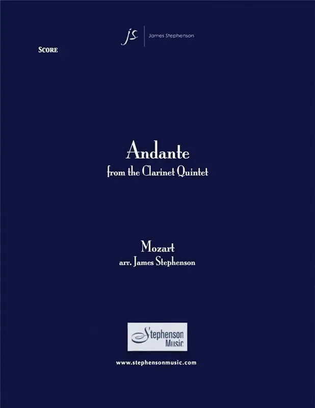 Wolfgang Amadeus Mozart Andante from the Clarinet Quintet (Arr. Jim Stephenson) Trompete mit Begleitung