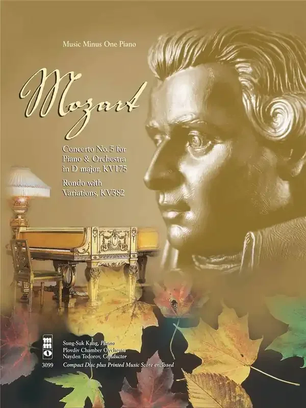 Wolfgang Amadeus Mozart Concerto No. 5 in D Major, KV175 Klavier Solo
